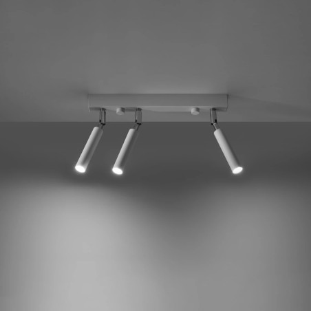Barre lumineuse Koin, blanc, 3 spots