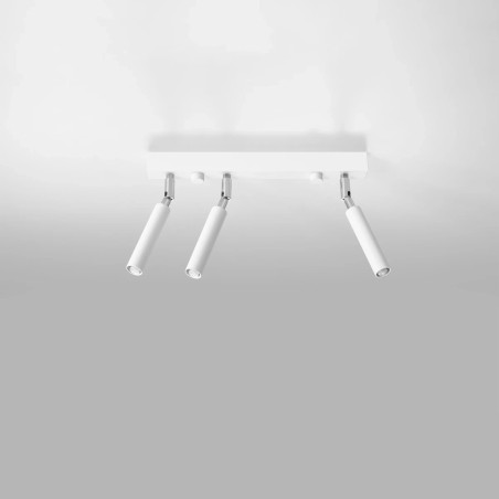 Barre lumineuse Koin, blanc, 3 spots