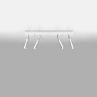 Barre lumineuse Koin, blanc, 4 spots