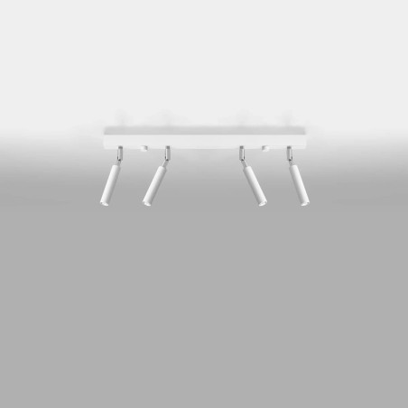 Barre lumineuse Koin, blanc, 4 spots