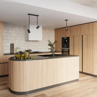 Barre lumineuse Rika, noir,...