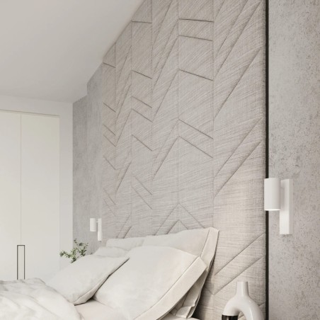 Applique murale Moal, blanc