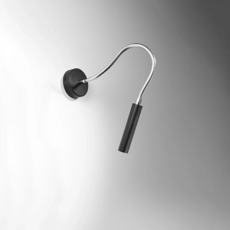 Applique murale Asni, noir