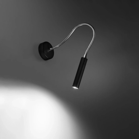 Applique murale Asni, noir