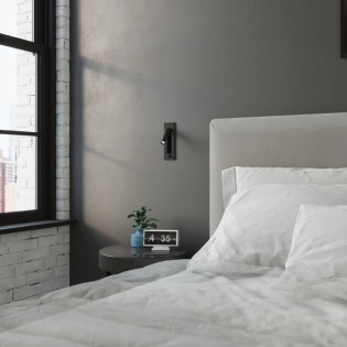 Applique murale Inlu, noir