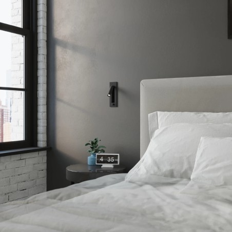 Applique murale Inlu, noir