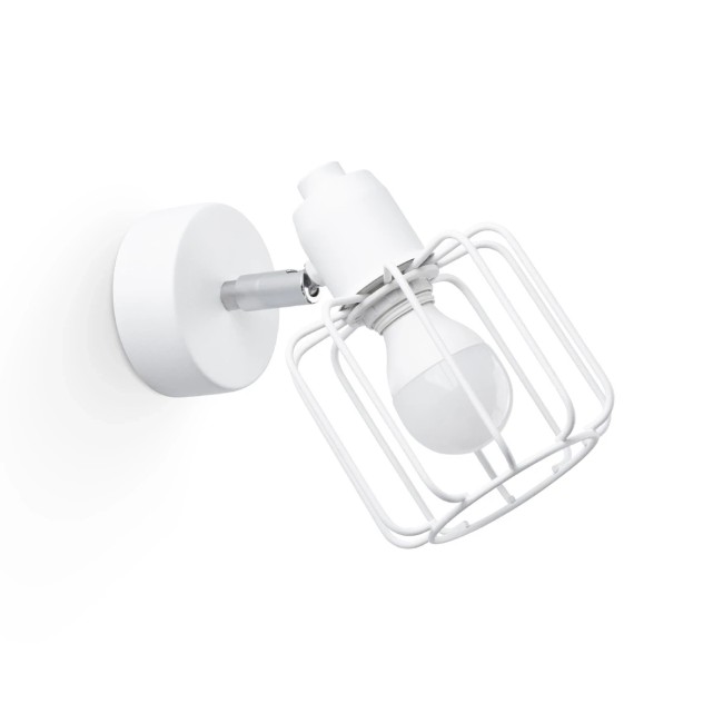 Applique murale Naxa, blanc, 1 lumière