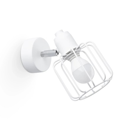 Applique murale Naxa, blanc, 1 lumière