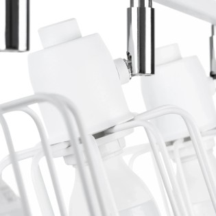 Applique murale Naxa, blanc, 3 lumières