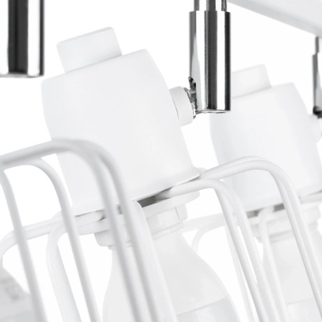 Applique murale Naxa, blanc, 3 lumières