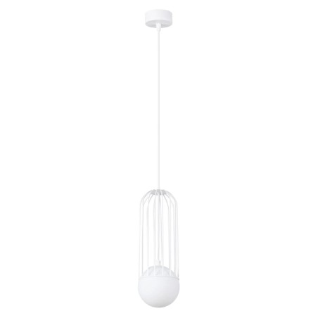 Suspension Zovolu, blanc, 1 lumière