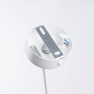 Suspension Zovolu, blanc, 1 lumière