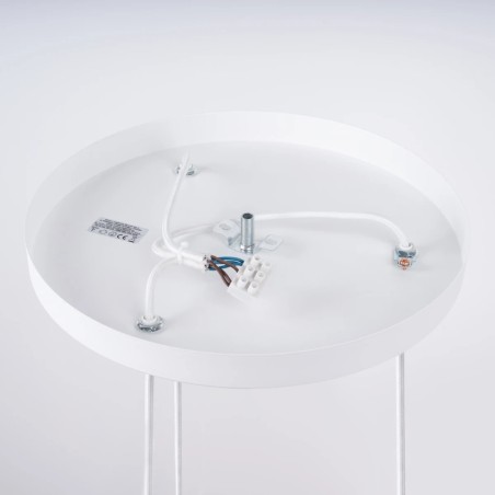 Suspension Zovolu, blanc, 3 lumières