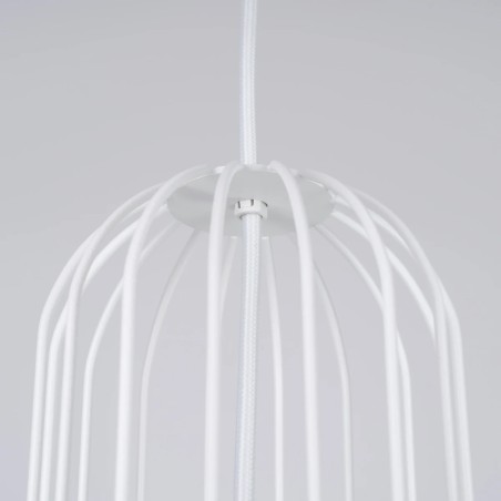 Suspension Zovolu, blanc, 3 lumières