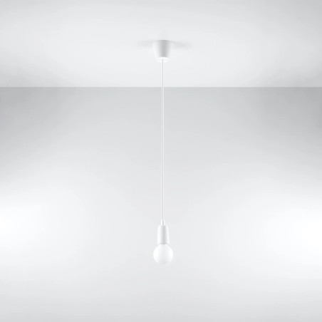 Suspension Tina, blanc, 1 lumière
