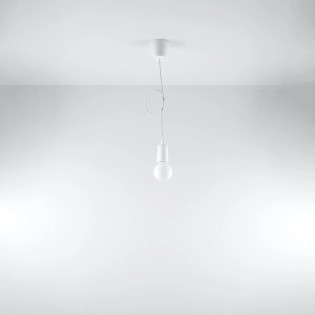 Suspension Tina, blanc, 1 lumière
