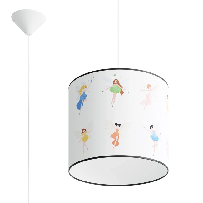 Suspension enfant Alice 40, multicolore