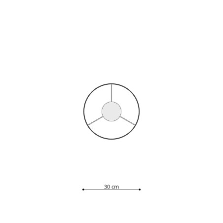 Suspension enfant Altae 30, multicolore