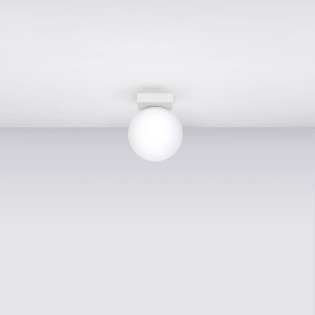 Spot en saillie Eaus blanc, 1 lumière