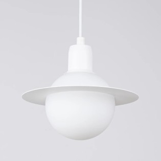 Suspension Rena, blanc, 3 lumières