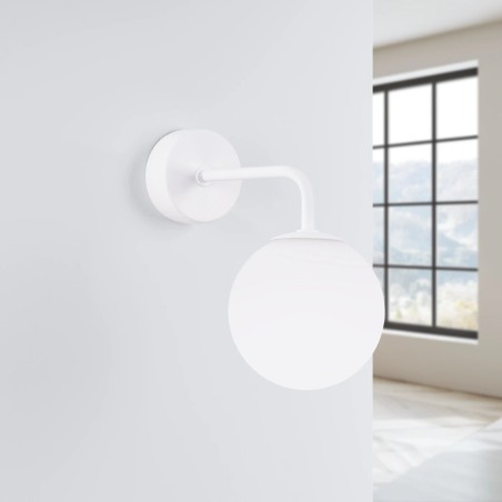 Applique murale Cumo, blanc