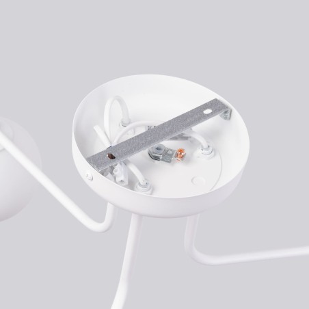 Suspension Cumo, blanc, 3 lumières