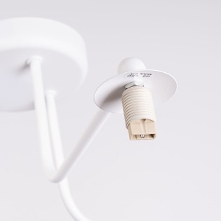 Suspension Cumo, blanc, 3 lumières