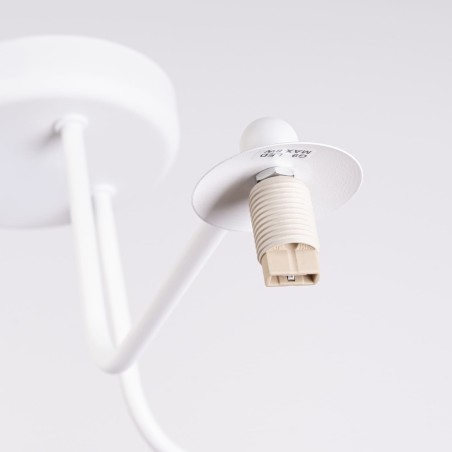 Suspension Cumo, blanc, 3 lumières