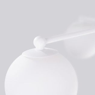 Suspension Cumo, blanc, 3 lumières