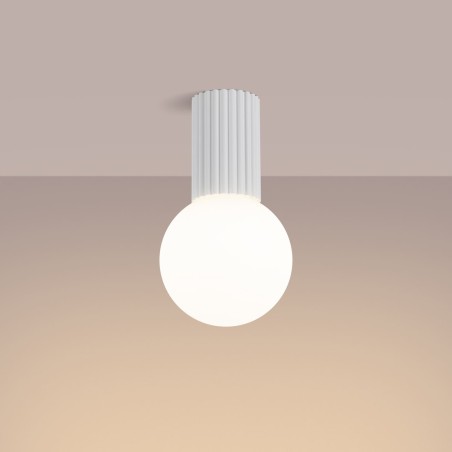 Spot en saillie Mido, blanc