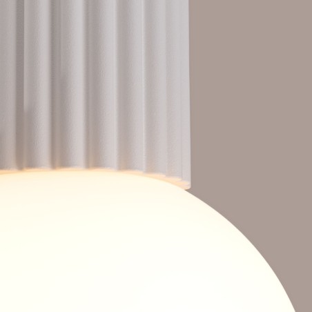 Spot en saillie Mido, blanc