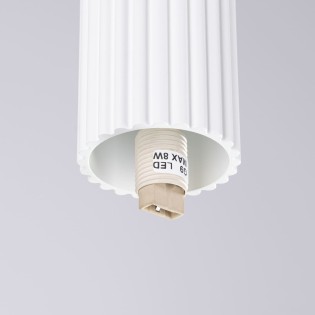 Spot en saillie Mido, blanc