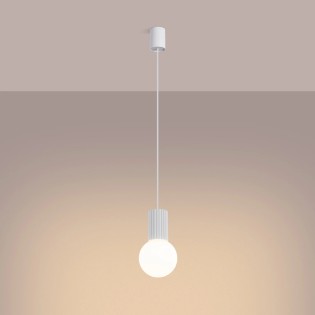 Suspension Mido, blanc