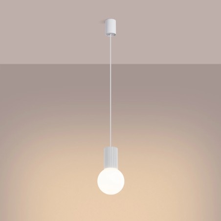 Suspension Mido, blanc