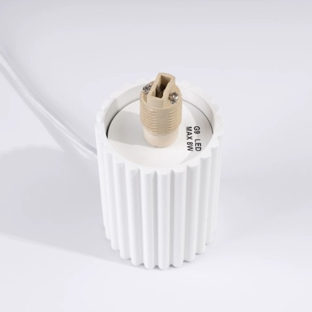 Lampe de table Mido, blanc