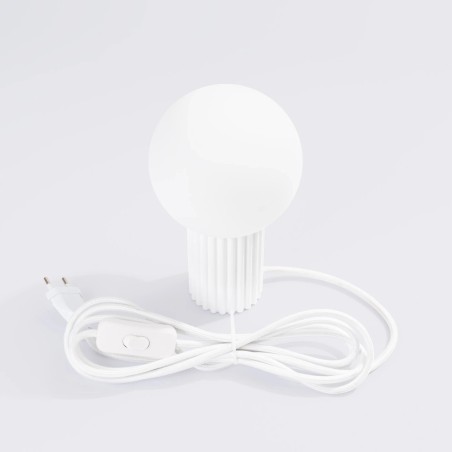 Lampe de table Mido, blanc