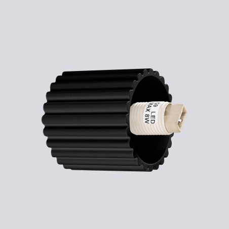 Applique murale Mido, noir