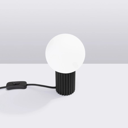 Lampe de table Mido, noir