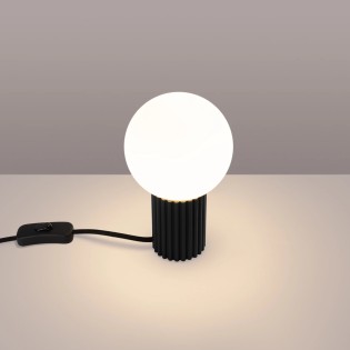 Lampe de table Mido, noir