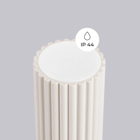 Spot en saillie Mido, beige