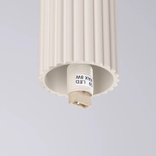 Spot en saillie Mido, beige