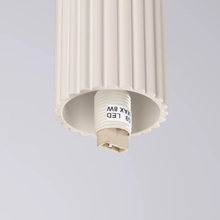 Spot en saillie Mido, beige