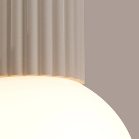 Spot en saillie Mido, beige
