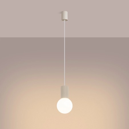 Suspension Mido, beige
