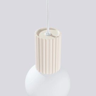 Suspension Mido, beige