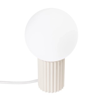 Lampe de table Mido, beige