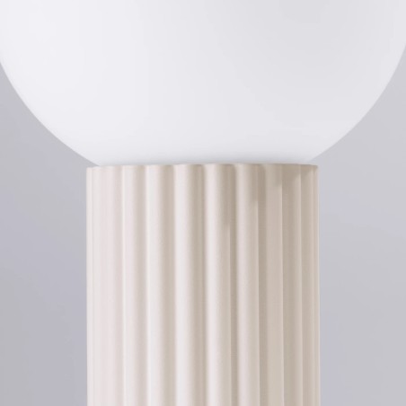 Lampe de table Mido, beige