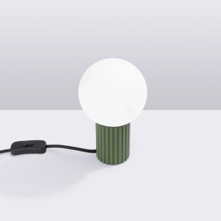 Lampe de table Mido, vert