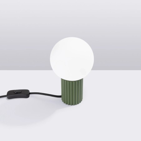 Lampe de table Mido, vert
