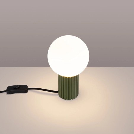 Lampe de table Mido, vert